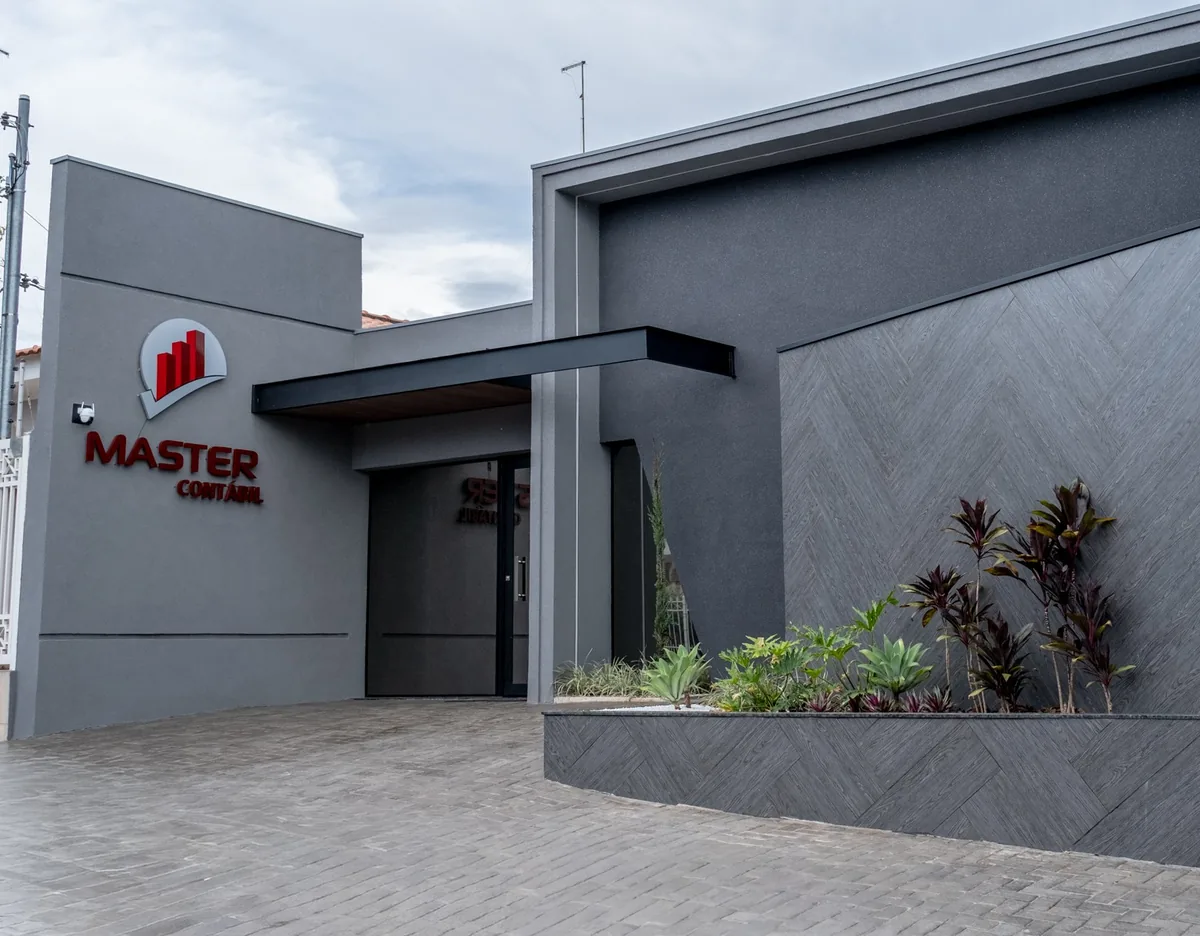 Fachada da sede da Master Contábil em Catanduva