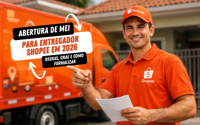Entregador Shopee pode ser MEI? Entenda regras e impostos